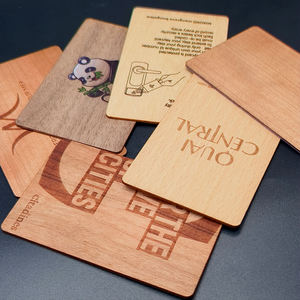 アクセスのための卸売竹Mifare超軽量C RFID木のホテルのキーカード - Product Image 4