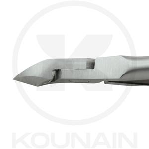 Coupe-cuticules professionnel en acier inoxydable KOUNAIN durable plat pointu pour une manucure et une pédicure précises pour l'élimination des peaux mortes - Product Image 5