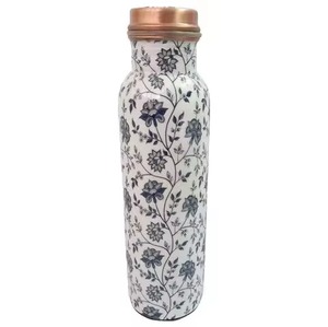 Vibrant Mandala Printed Copper <b>Water</b> <b>Bottle</b> For Healthy Hydration With Colorful Design And Premium Ayurvedic Wellness Touch - Product Image 5