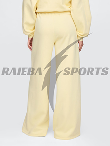 Pantalon de survêtement évasé unisexe, coupe droite, style empilé, tendance, premium et à la mode - Product Image 4