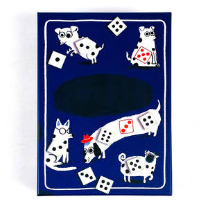Jeu de cartes à dés roulants : Boostez votre chance avec ce divertissant jeu de société sur le thème des chiens - Product Image 1