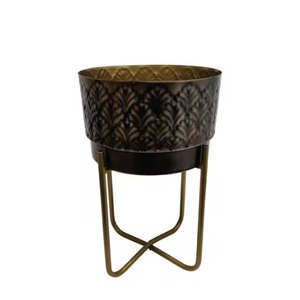 Jardinière décorative pour la maison Design imprimé attrayant Pots de décoration intérieure Jardinières de fleurs Décor de fête de mariage Top tendance - Product Image 6