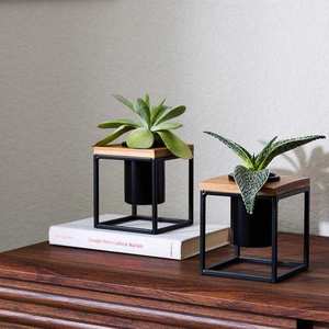 Exportateur moderne de l'Inde avec qualité pour exportation Design personnalisé de jardinière vase à fleurs d'extérieur faite à la main - Product Image 3