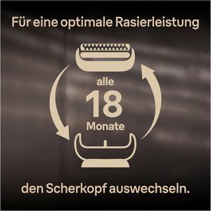 Cabezal de Afeitado Braun Serie 9 Pro, Repuesto para Afeitadora Eléctrica para Hombres, Hecho en Alemania, 94M, Cromo - Product Image 5