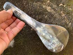 Écologique Poli En Acier Inoxydable Corne Cuillère Scoop Cuisine Épice Thé Miel Café Outils Soupe Thé Cuillère à bas prix - Product Image 5