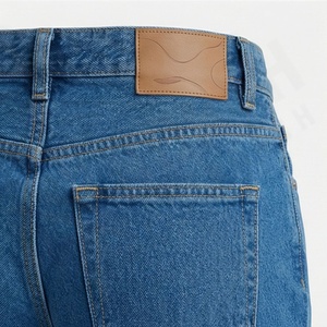 Oversized <b>Women's</b> <b>Jean</b> Denim Jackets OEM Button-Up Casual Outwear Fashionable Long Sleeve Coat Ladies Wholesale Streetwear - Product Image 5