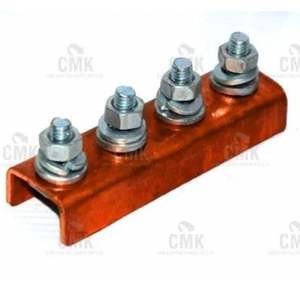 DSL-Sammelschienen-Anschluss klemme für EOT-Krane Kupfer-Aluminium-Verbindungs baugruppe Industrielle Stromschiene Zubehör CMK Brand India - Product Image 1