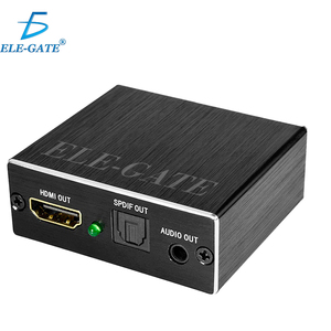 Splitter e Convertitore Audio HDMI 4K con Estensione in Fibra Ottica da 60 Metri - Product Image 1