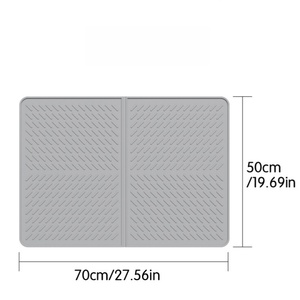 Couverture <span class=keywords><strong>de</strong></span> cuisinière pliable en silicone 20"x28" pour cuisinière électrique, couverture <span class=keywords><strong>de</strong></span> cuisinière à plaque vitrocéramique, couverture <span class=keywords><strong>de</strong></span> cuisinière pour camping-car et <span class=keywords><strong>tapis</strong></span> <span class=keywords><strong>de</strong></span> séchage <span class=keywords><strong>de</strong></span> vaisselle - Product Image 5