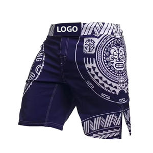 Venta al por mayor, superventas, pantalones cortos MMA de alta calidad para hombre, ropa deportiva con sublimación de logotipo personalizado para kick boxing, ropa de artes marciales - Product Image 2