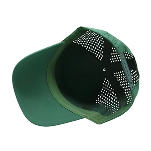 Gorra de Golf de Secado Rápido, 6 Paneles, Diseño Camuflaje, con Logotipo Bordado en 3D Personalizado, Orificios Cortados con Láser, Cierre a Presión, Precio de Fábrica - Product Image 6