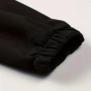 Veste à capuche coupe-vent légère et fine pour hommes, vêtements de sport d'extérieur respirants et résistants à l'eau, poches zippées gaufrées en PU longue longueur - Product Image 4