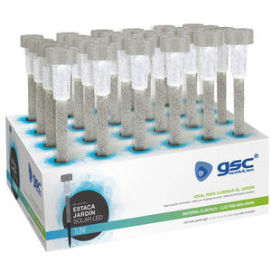 Lampada da giardino a LED solare Tuni, effetto pietra, IP44, 8500K, 1xAAA (GSC 201210015) - Product Image 2