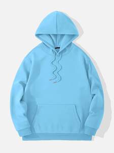 Coupe ample sweat à capuche surdimensionné épaules tombantes poids lourd Boxy Streetwear Logo personnalisé brodé bouffée impression usine approvisionnement en gros - Product Image 6