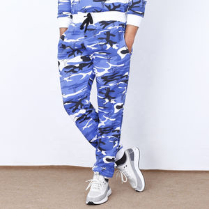 Pantalon de survêtement unisexe en molleton épais, ample et décontracté, 100% coton, devant plat, de haute qualité, écologique, respirant - Product Image 4