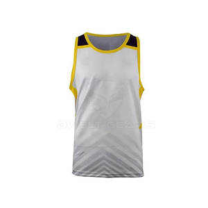Wholesale <b>Men</b> Boxing Vest Polyester <b>Men</b> Boxing Wear <b>Singlets</b> - Product Image 6