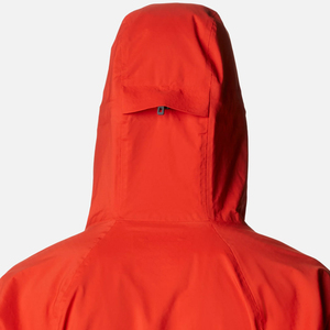 Vestes de pluie personnalisées en polyester à 3 couches pour hommes Veste d'extérieur coupe-vent et respirante 2023 Nouveau design Veste de pluie - Product Image 4