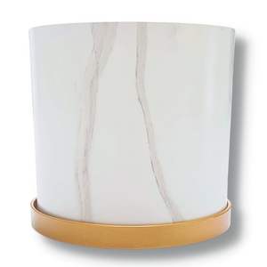 Fabricant de confiance, grand pot en marbre pour la décoration du sol, créant une ambiance royale dans les intérieurs de salon spacieux - Product Image 3