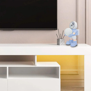 Bluetooth Speaker FM Radio Astronaut Moon Rechargeable <b>LED</b> Light - Assorted Colors - Product Image 6