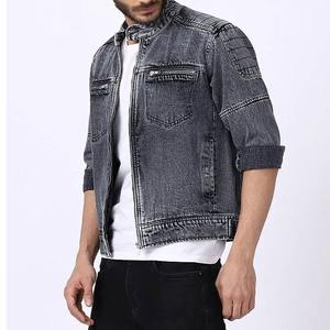 Veste en jean pour homme, tendance 2026, vêtements d'extérieur, haute qualité, service OEM - Product Image 6