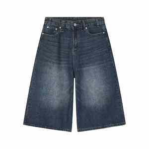 High Quality <b>Baggy</b> Denim <b>Shorts</b> Jeans <b>Shorts</b> <b>Men</b> Denim Vintage - Product Image 5