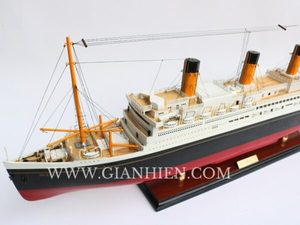 Gia Nhien Fabricant Conception personnalisée RMS MAJESTIC Bateau de croisière MODÈLE DE BATEAU EN BOIS MODÈLE DE BATEAU EN bois DE HAUTE QUALITÉ - Product Image 5