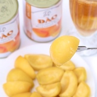Produit chaud sirop de fruits de pêche pour le thé Boba boissons boissons et garnitures