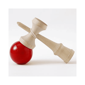 Kendama modèle finition lisse, matériau : bois dur durable ; utilisation : tours de coordination ; origine : atelier du Vietnam - Product Image 1