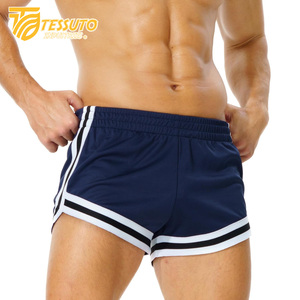 High Quality Men's & Women's Gym Fitness Athletic Running <b>Shorts</b> Quick Dry Breathable Mesh Striped <b>Zipper</b> Pockets Plain Dyed - Product Image 2