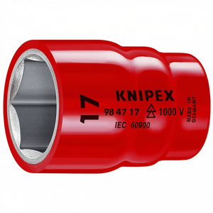 Knipex Industrial Grade 1/2'' Hexagon Socket for Hexagonal Screws with Internal <b>Square</b> Product Category Hex <b>Keys</b> - Product Image 3