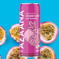 Zoetzure Passievrucht Kombucha Vers Klaar Om Te Verzenden Met Geurige Tonen Fruit & Groentesap Gezonde Dranken