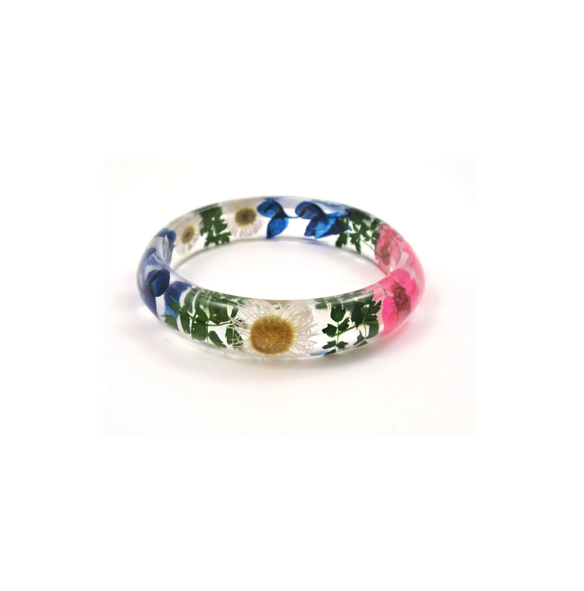 Clear Resin Bangle For Women Bangle Handmade Handcrafted Fashion Jewelry Bangle Classic Design Handmade Durable Good Quality