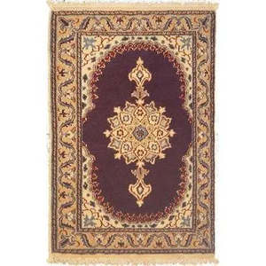 Alfombra persa Nain única en su tipo de 2'9 x 1'10 - Product Image 1