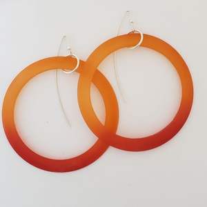 Pendientes de Resina Hechos a Mano, Pendientes de Resina, Pendientes Colgantes de Resina, Artesanía de la India - Product Image 6