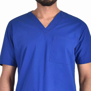 High Quality Spandex Knitted Medical <b>Scrub</b> Suit Customizable Latest Design Medical Uniform <b>Sets</b> for Men Hospital Uniforms - Product Image 5