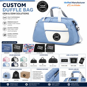 Bolsa de Viaje Ligera de Nailon con Gran Capacidad y Acabado Resistente al Agua para Mujeres, Ideal para Viajes de Fin de Semana - Product Image 1