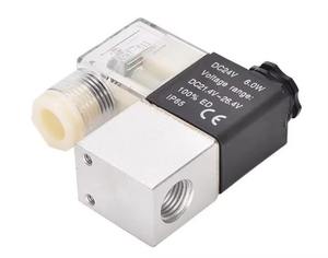 Excellente qualité AIR TAC Type 2V025-06 24 volts 2 voies électrovanne 1/8 "NPT électrovanne électrique - Product Image 1