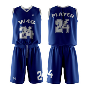 Ensemble de maillots de basket-ball personnalisés pour hommes, uniforme d'entraînement en polyester respirant avec impression du logo avant, livraison gratuite - Product Image 3