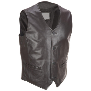 2026 New Arrival <b>Men's</b> Breathable Winter <b>Leather</b> <b>Vest</b> With Customized Size And 100% Genuine Cowhide Outerwear - Product Image 6