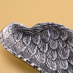 ชามโลหะหรูหราทำมือสำหรับตกแต่งภายในสไตล์โมเดิร์นระดับพรีเมียม อุปกรณ์ครัวโดย Zahid Exports ปลอดภัยสำหรับการใช้งาน ปลอดภัยสำหรับการขายส่งขนาดใหญ่ ชุบเคลือบอย่างดี - Product Image 3