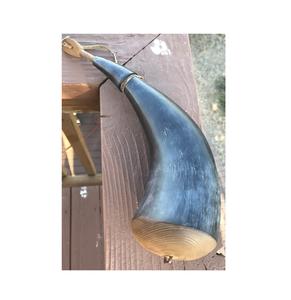 100% เขาควายผงฮอร์นธรรมชาติสีดำและสีขาวสีดำเข็มขัดหนังยาวหนังวัวและวัว - Product Image 6