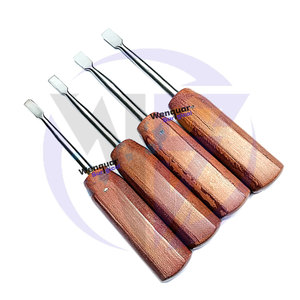Ensemble de 6 instruments orthopédiques pour os, ciseaux et ostéotomes, curettes osseuses, fabriqués par Wenquar Pakistan Sialkot - Product Image 2