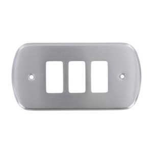 คิทปุ่มกดสวิตช์ "ออโรร่า" สีโครเมียมซาติน ขนาด C - Product Image 1