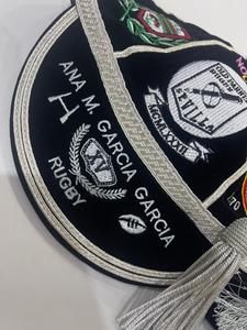 Casquette de rugby internationale en velours Casquette de rugby personnalisée Vente en gros Casquettes d'honneurs Fabricant et fournisseur - Product Image 6