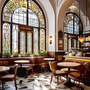 Mostrador de Restaurante Francés vintage: diseño romántico elegante para cafetería, hoteles, restaurantes elegantes - Product Image 2