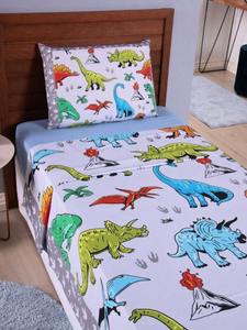 Ensemble de literie de luxe 400TC rafraîchissant 3D-animaux : coton de bambou biologique et laine confortable - Product Image 3