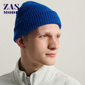 2026 Wholesale Custom Logo Unisex High Quality Plain Blank Dyed Solid Color Winter <b>Hat</b> <b>Cap</b> Acrylic Knitted Cuffed Beanie - Product Image 1