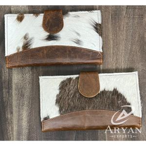 Cartera de Cuero Vacuno al por Mayor, Cartera de Mano para Mujer, Estilo Occidental, Cuero Genuino, Multiusos, Carteras de Diseñador de Lujo - Product Image 1