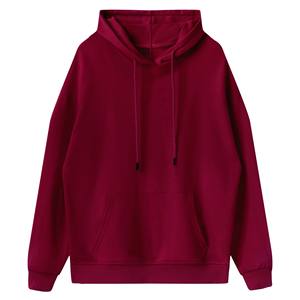 Venta al por mayor de los hombres de poliéster Puff Oversized Winter Hoodie Boxy Streetwear Print Solid Soft Front Logo - Product Image 2