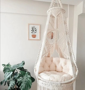 Hammock Baby Walker Sit-to-stand HANDMADE NATURAL Baby <b>Swing</b> Set Style Color Baby Bedside Sleeper - Product Image 1